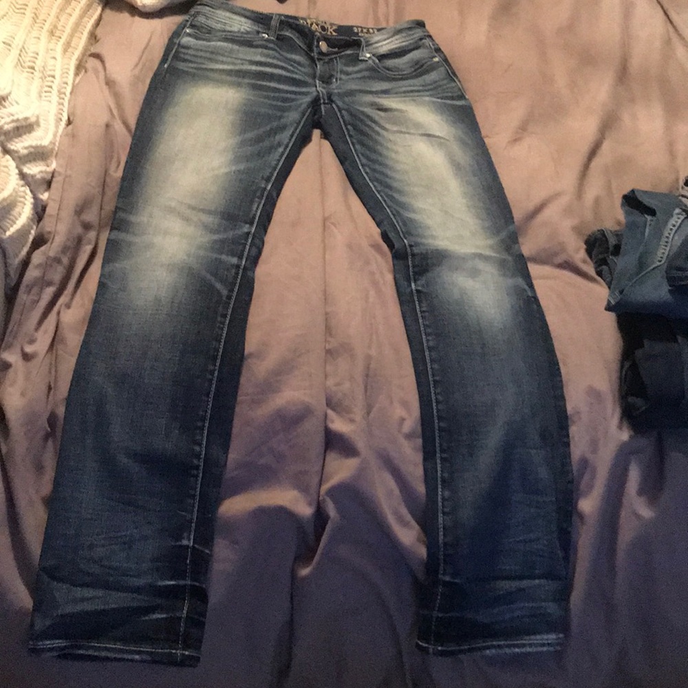 Buckle Black Skinny 27R